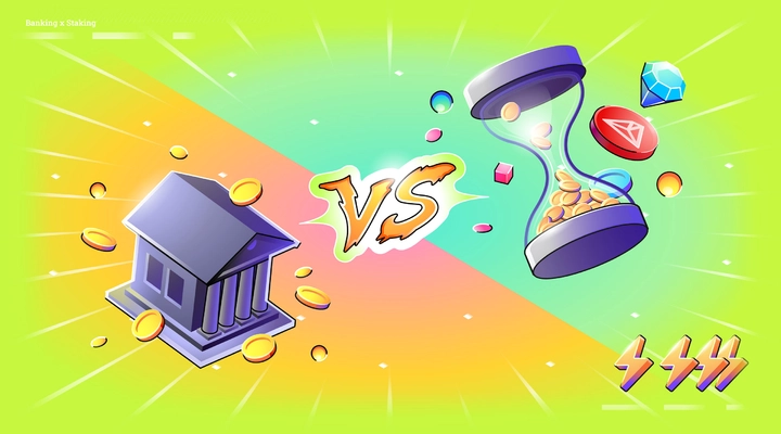 Стейкинг как альтернатива депозитам: сравнение доходностей